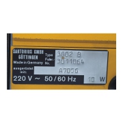 Klicken um zu vergrößern Sartorius Präzisionswaage - 3802 MP - 0,1g genau - bis 8000g