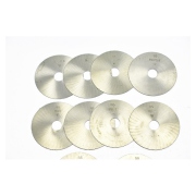Klicken um zu vergrößern 10 x Metallkreissägeblatt - D 80 mm - Stärke 0,6 - 1,2 mm