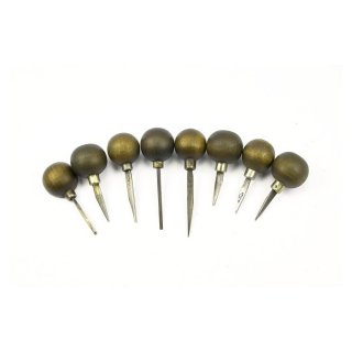 8 Stichel - gebraucht - Set 9