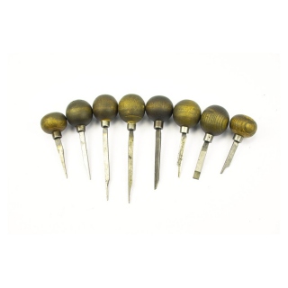 Klicken um zu vergrößern 8 Stichel - gebraucht - Set 4
