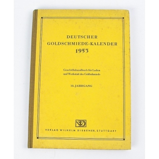 Deutscher Goldschmiede-Kalender - 1953