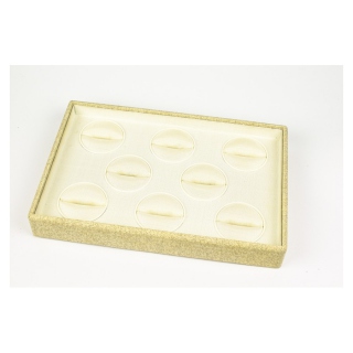 Klicken um zu vergrößern VT5 - Vorlagetablett Fa. Kling - 8 x Ring - 23,4 x 15,6 x 3,5cm