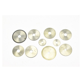 10 x Metallkreiss&auml;geblatt - D 30 bis 60 mm