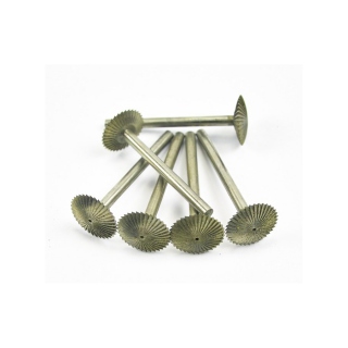 6 gro&szlig;e Messerschneidfr&auml;ser - Schaft 3,0 mm